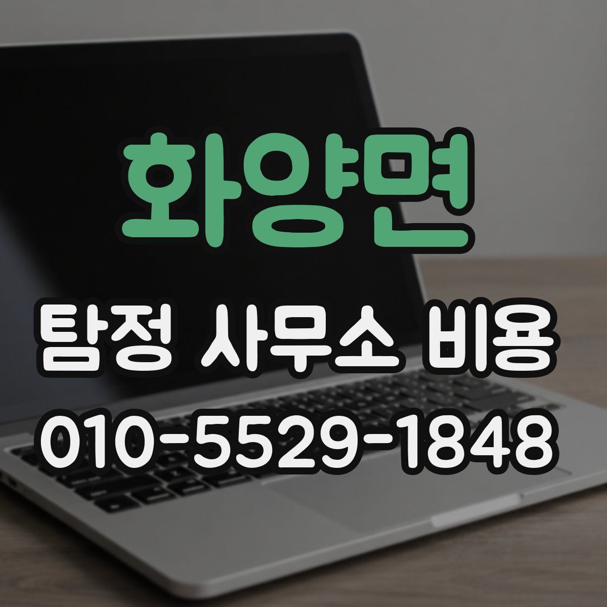 화양면 탐정 사무소 비용