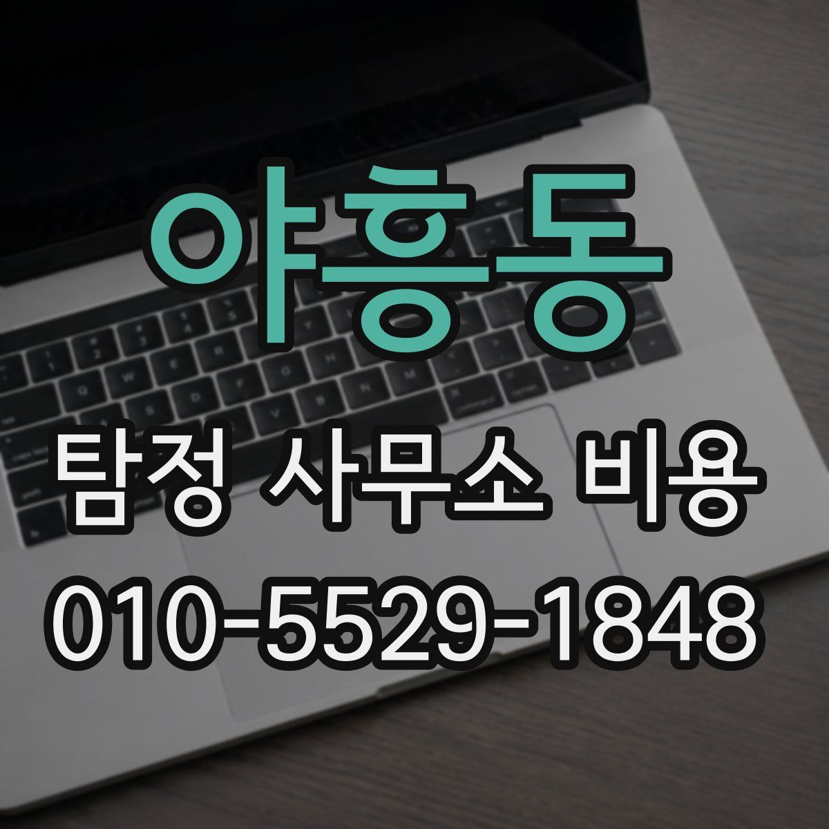 야흥동 탐정 사무소 비용
