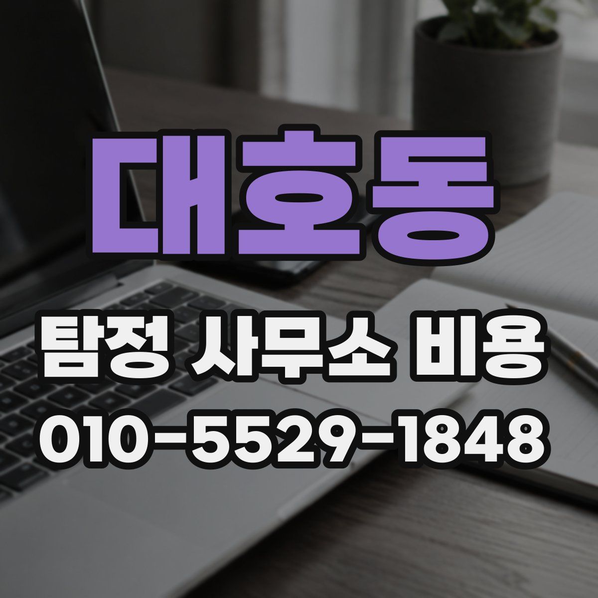 대호동 탐정 사무소 비용
