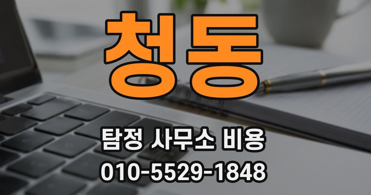 청동 탐정 사무소 비용