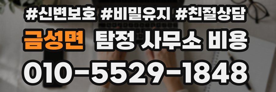 금성면 탐정 사무소 비용