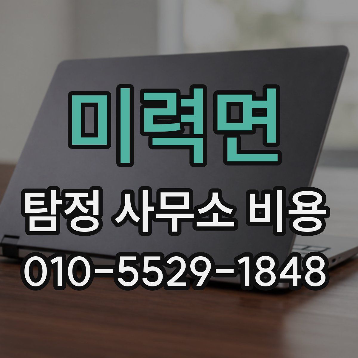 미력면 탐정 사무소 비용