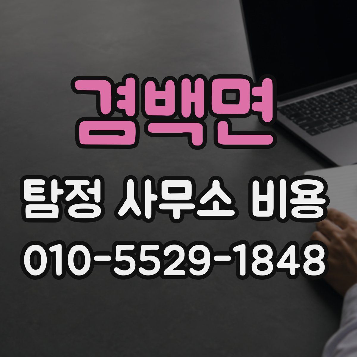 겸백면 탐정 사무소 비용