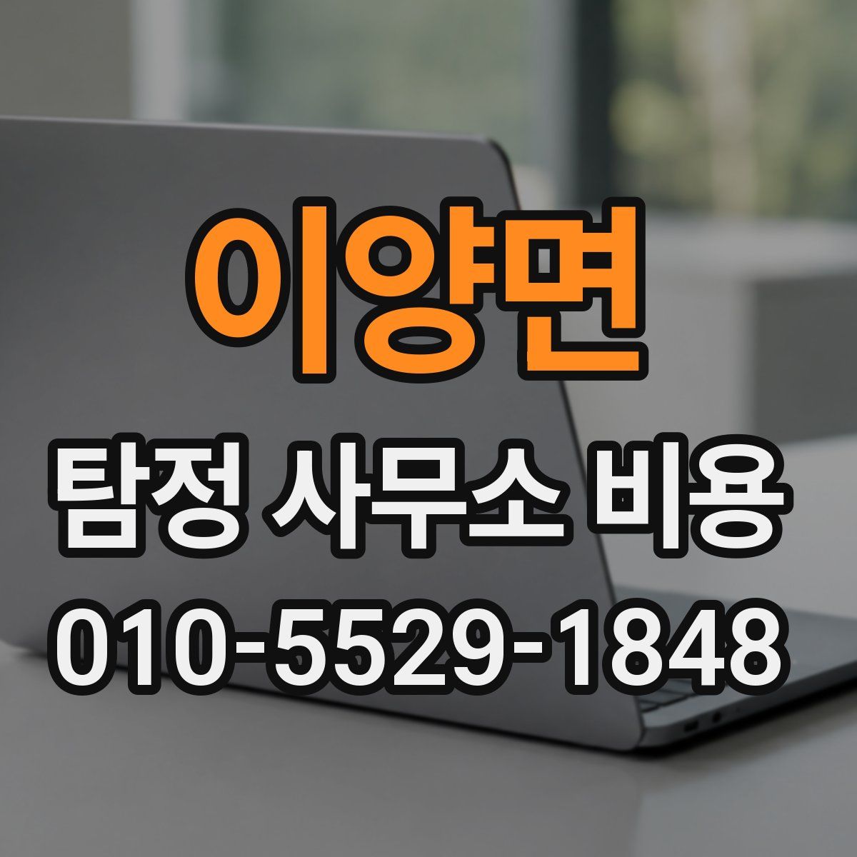 이양면 탐정 사무소 비용