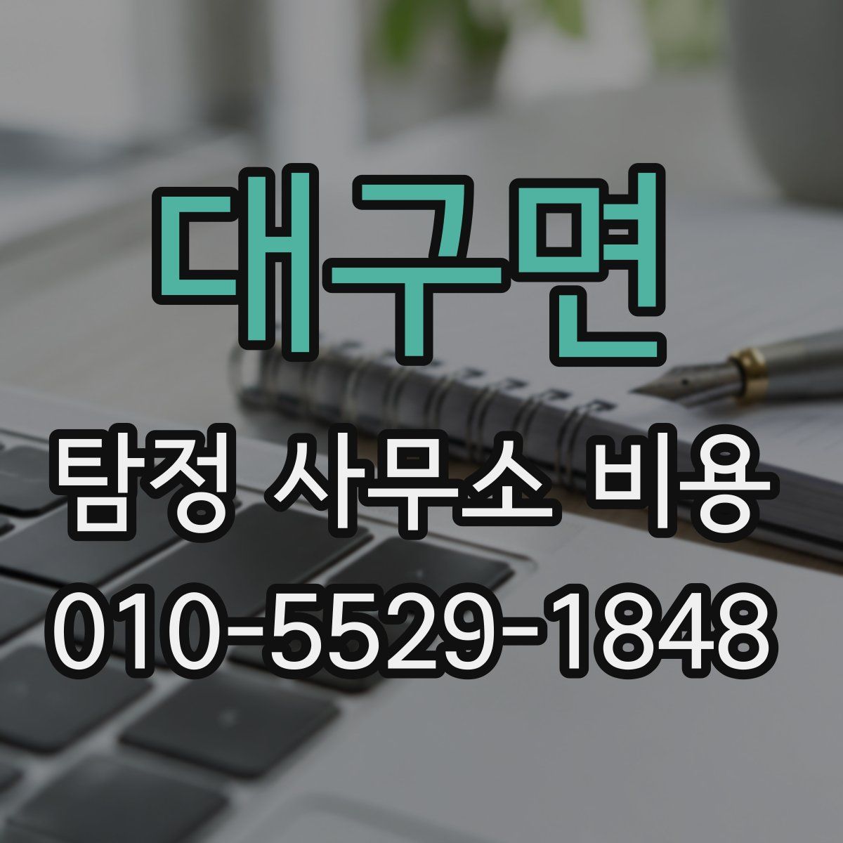 대구면 탐정 사무소 비용