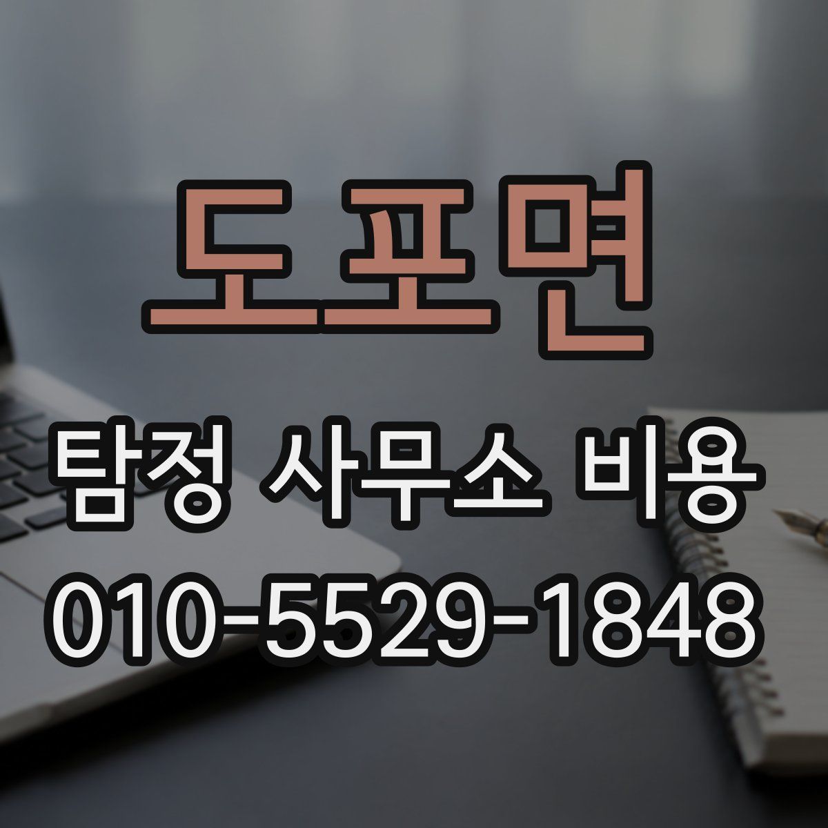 도포면 탐정 사무소 비용