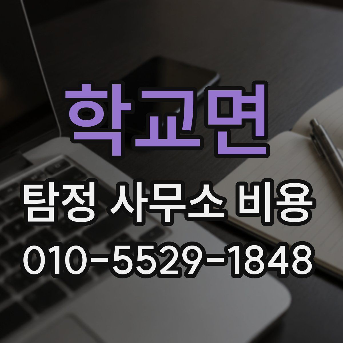 학교면 탐정 사무소 비용