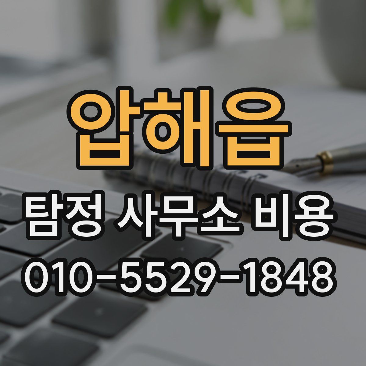 압해읍 탐정 사무소 비용