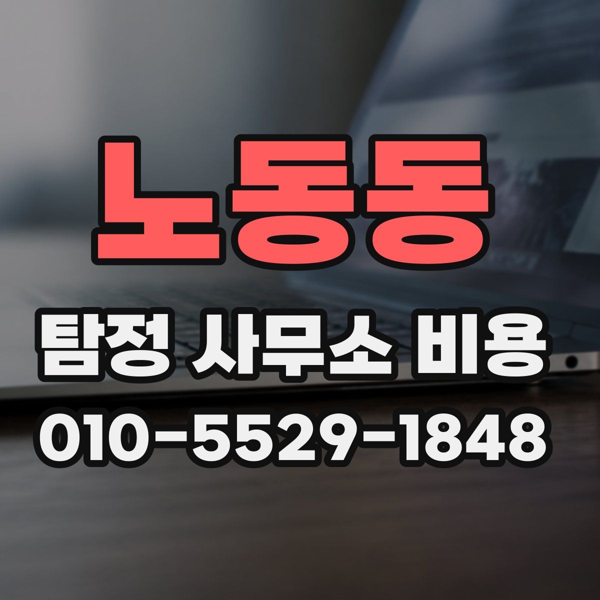 노동동 탐정 사무소 비용