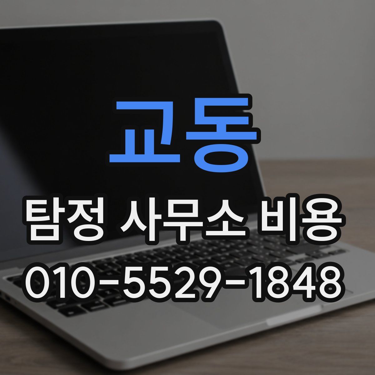 교동 탐정 사무소 비용