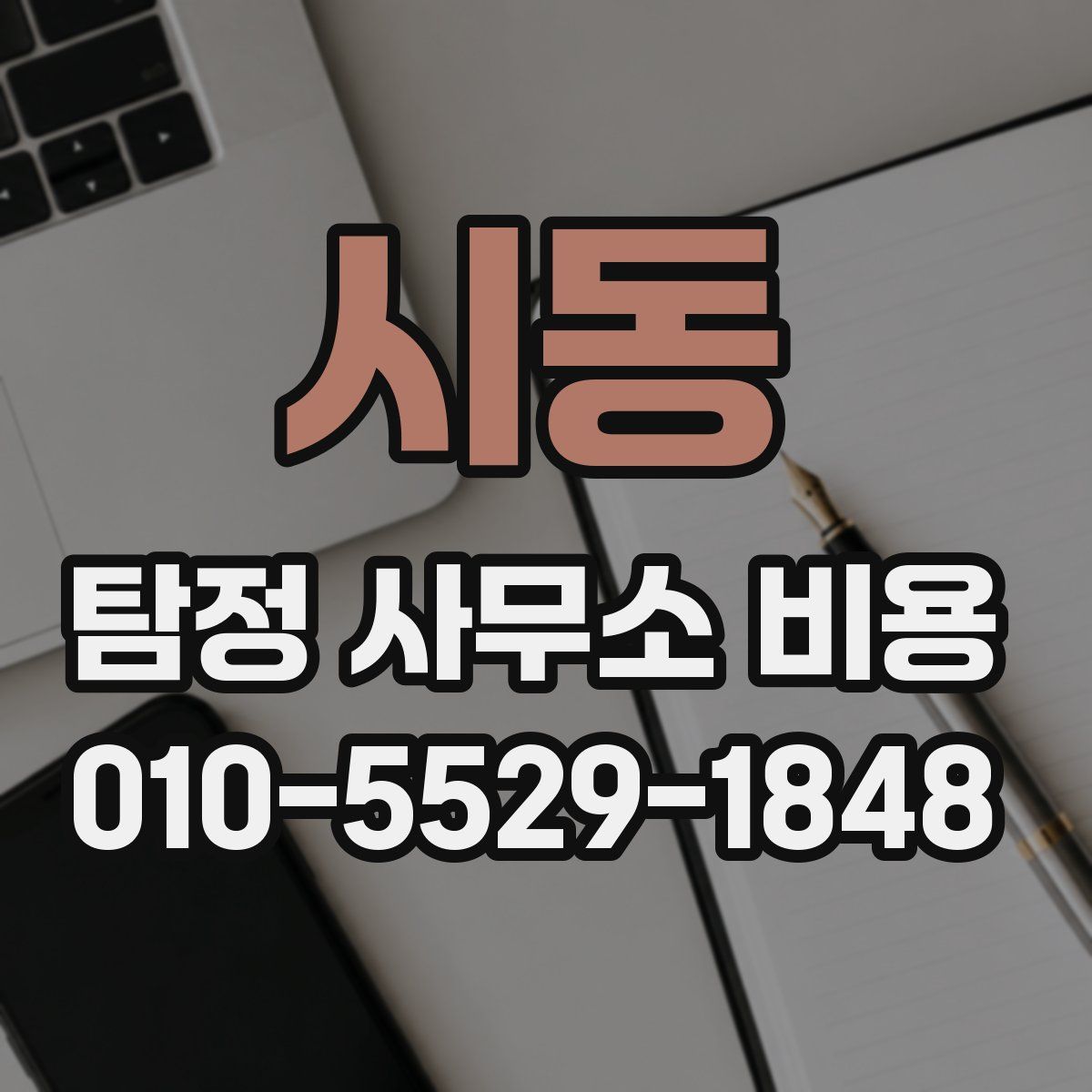 시동 탐정 사무소 비용