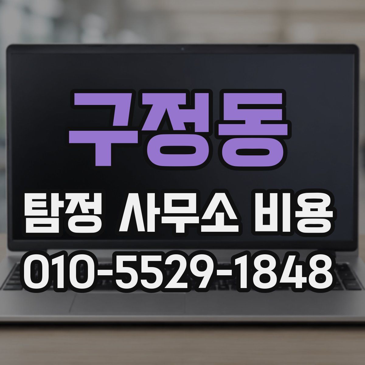 구정동 탐정 사무소 비용