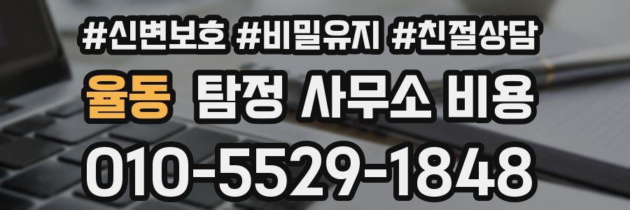 율동 탐정 사무소 비용
