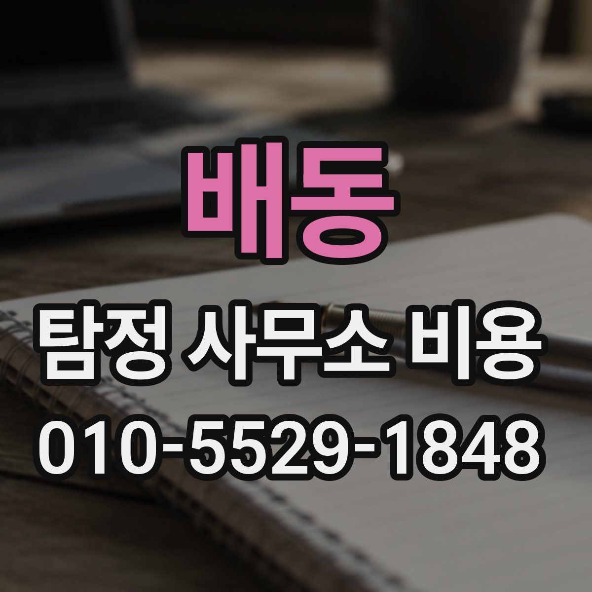 배동 탐정 사무소 비용