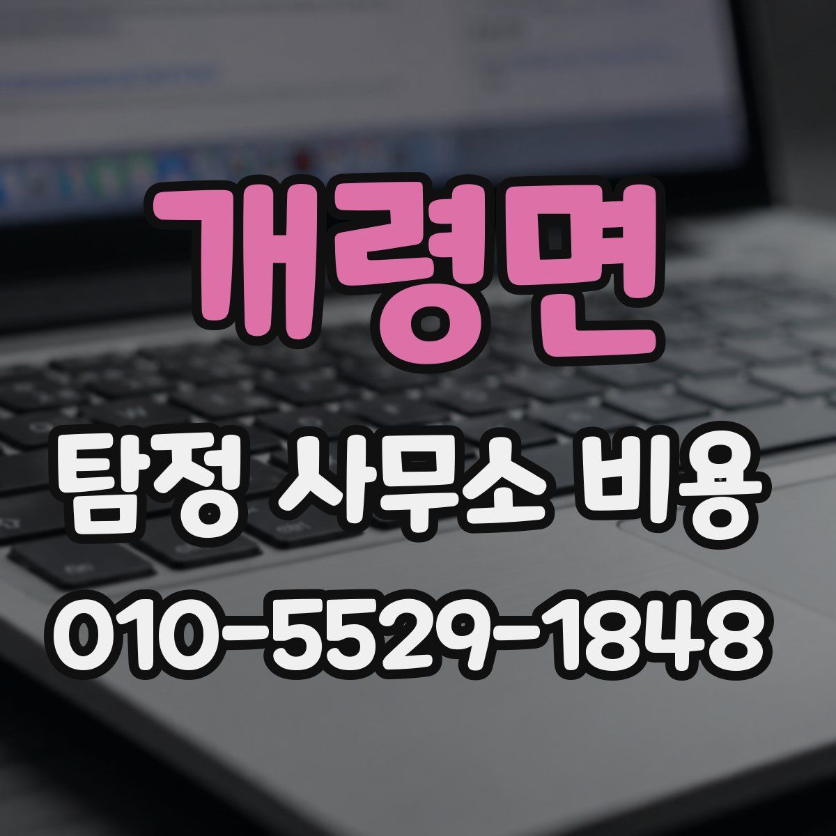 개령면 탐정 사무소 비용