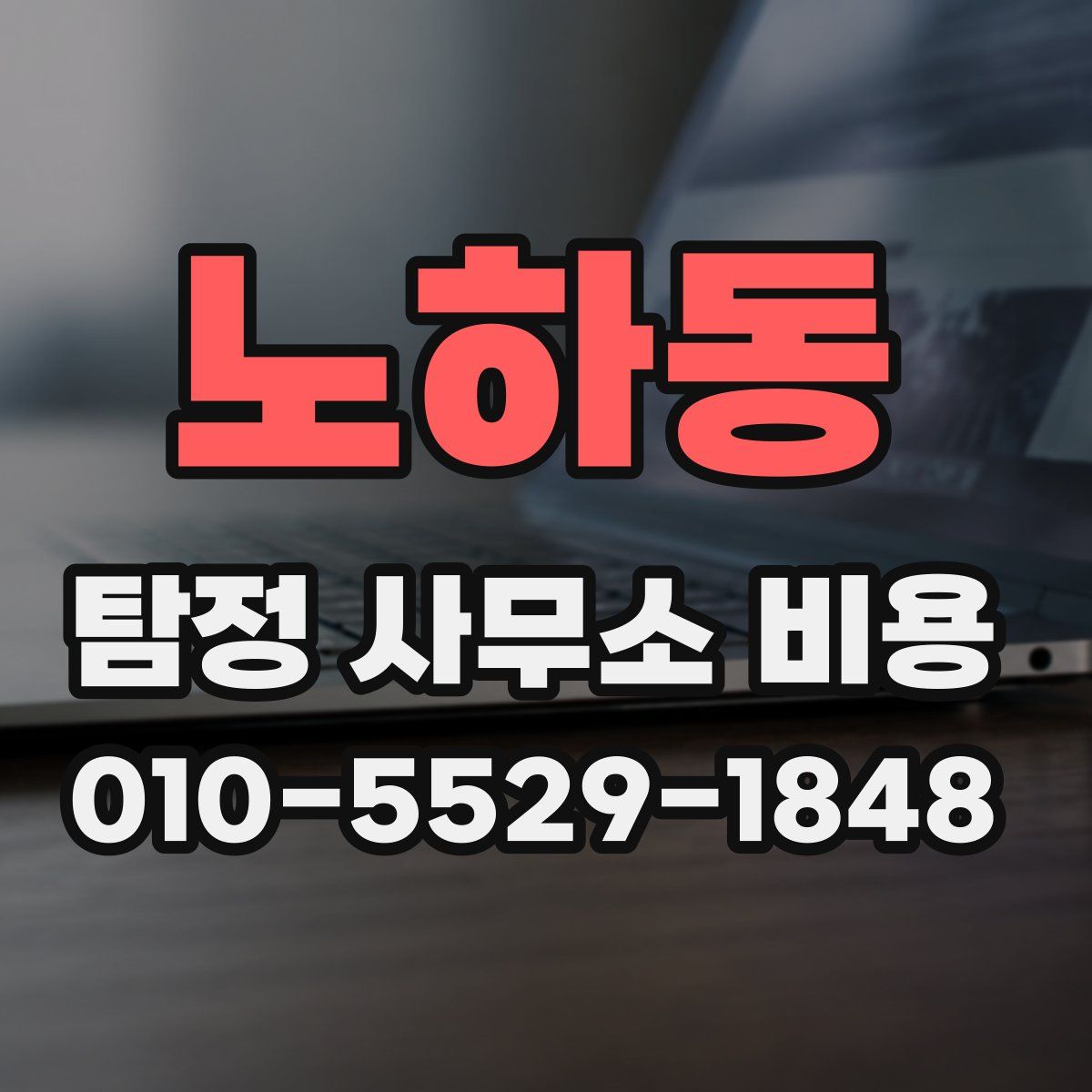 노하동 탐정 사무소 비용