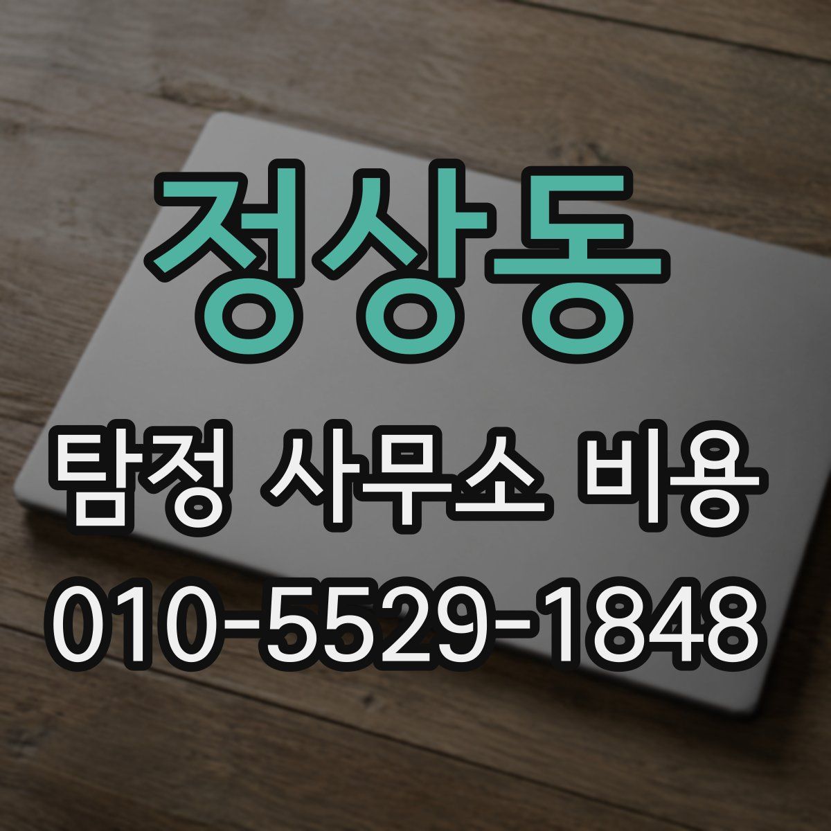 정상동 탐정 사무소 비용