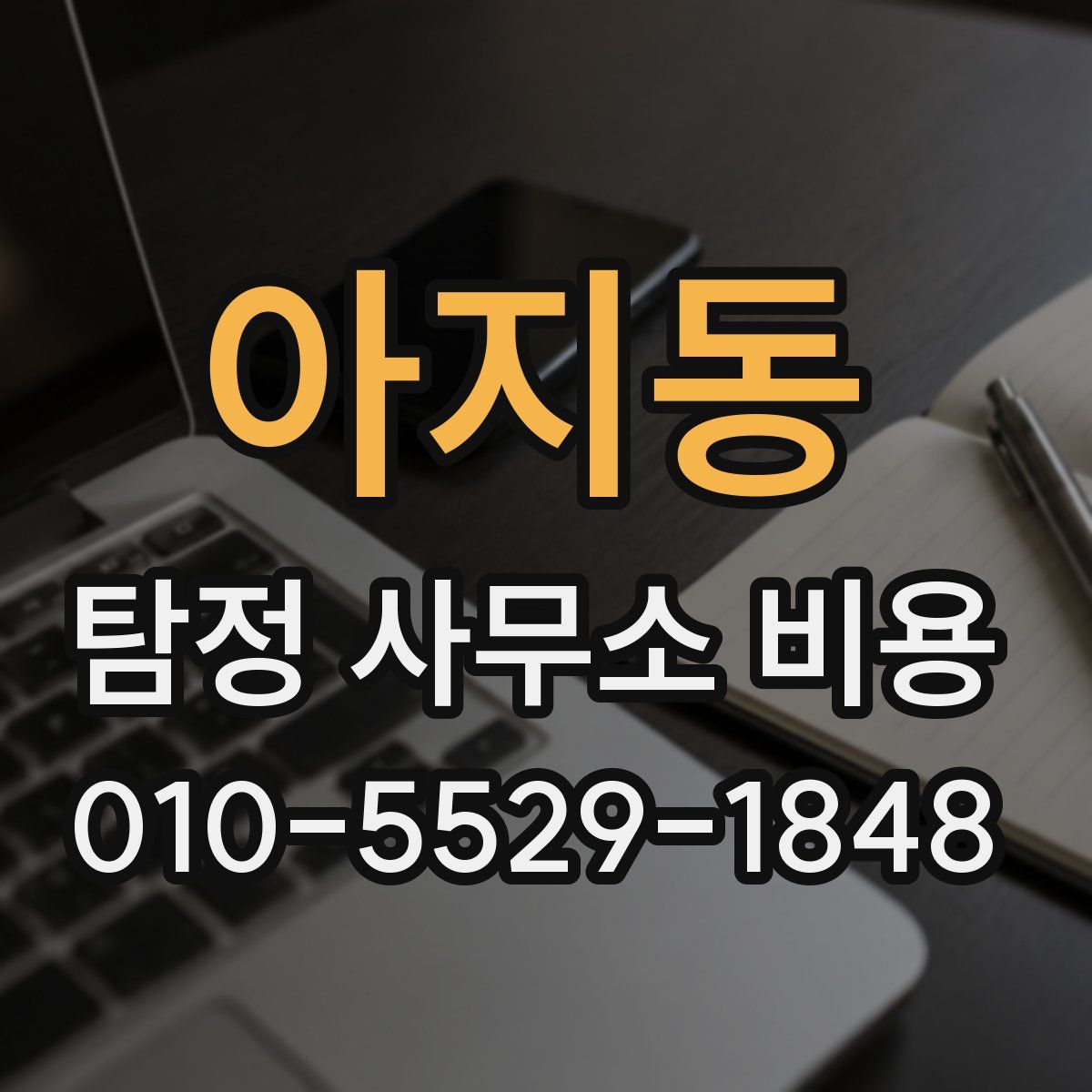 아지동 탐정 사무소 비용
