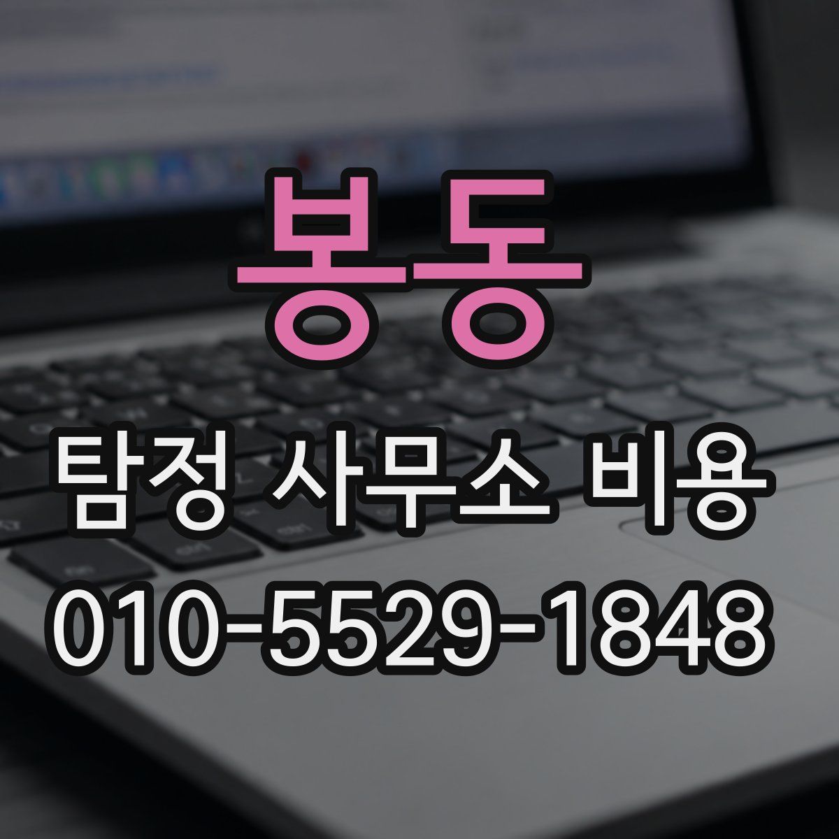 봉동 탐정 사무소 비용