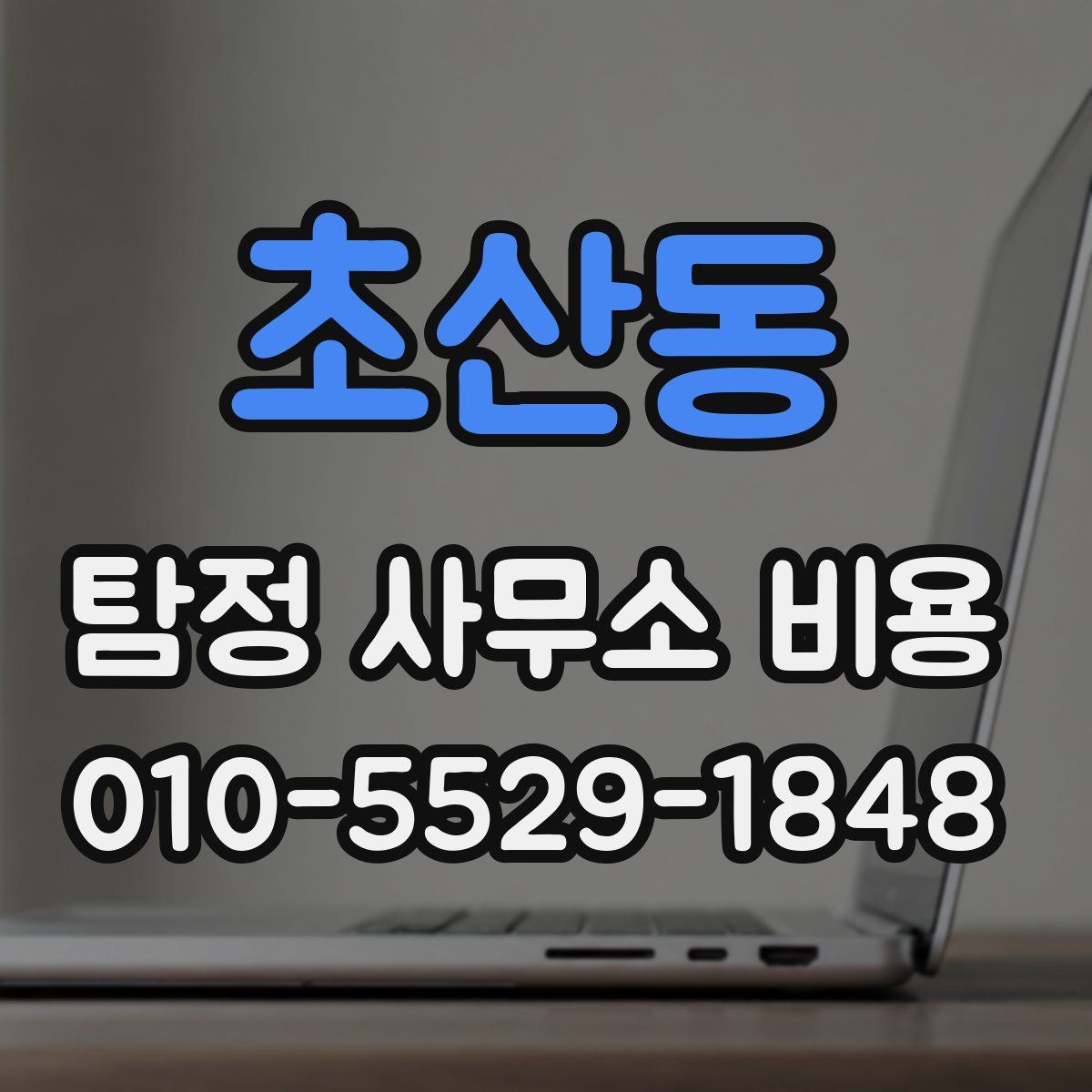 초산동 탐정 사무소 비용