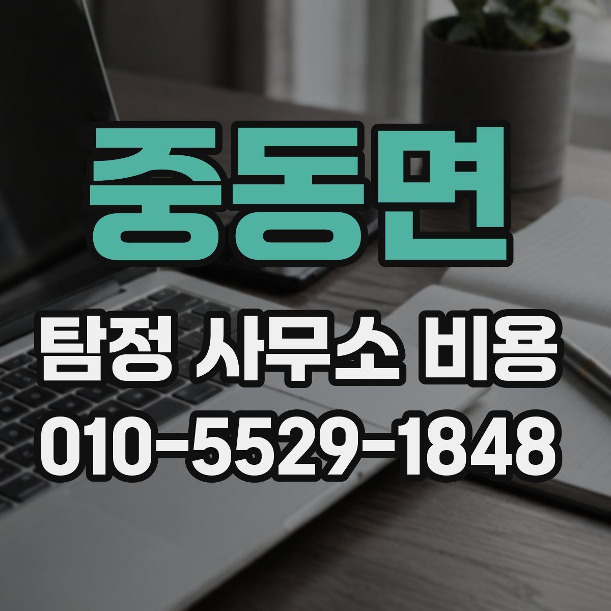 중동면 탐정 사무소 비용