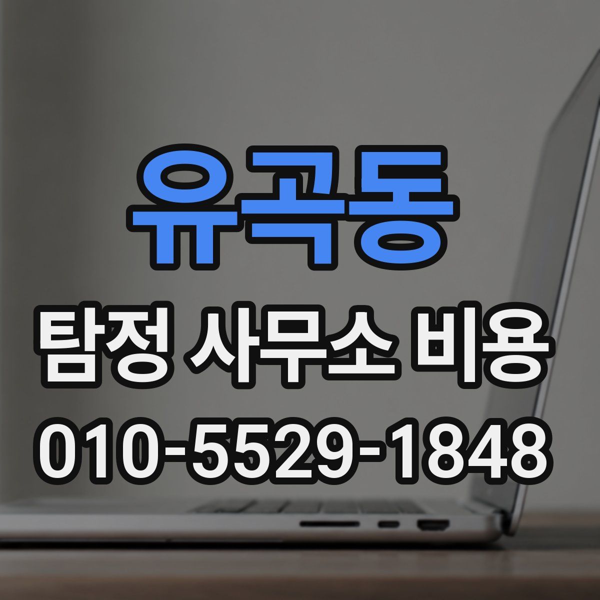 유곡동 탐정 사무소 비용