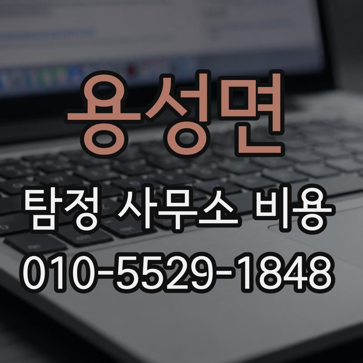 용성면 탐정 사무소 비용