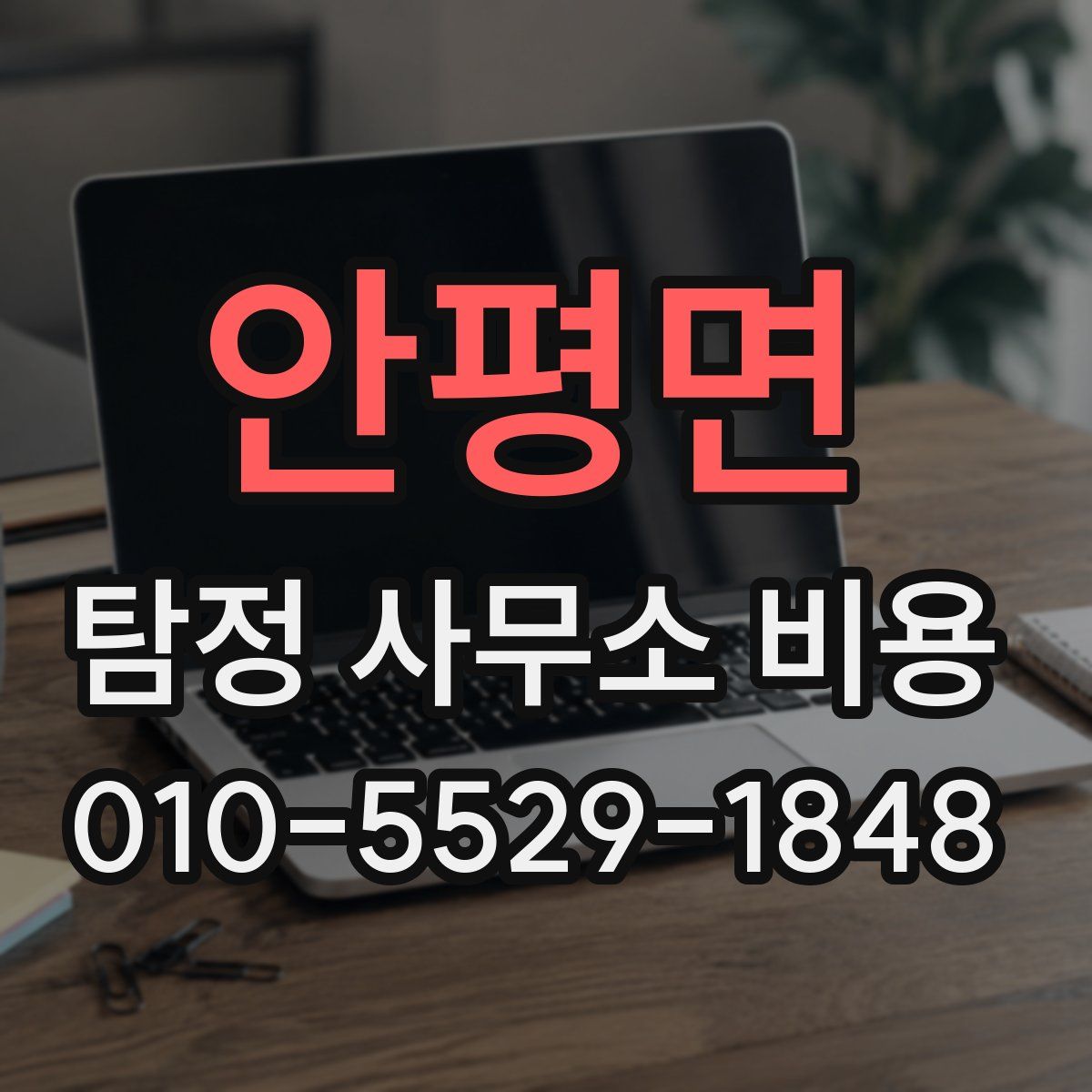 안평면 탐정 사무소 비용