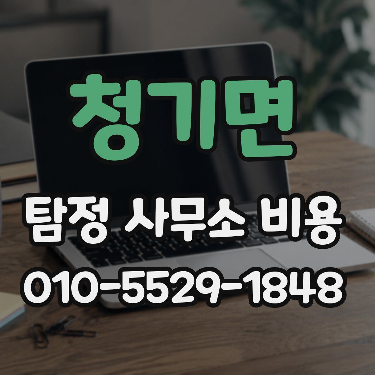 청기면 탐정 사무소 비용