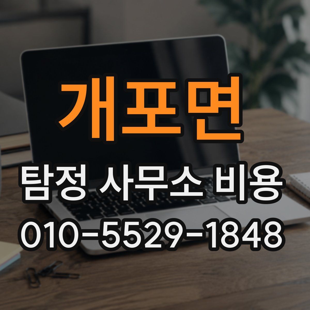개포면 탐정 사무소 비용