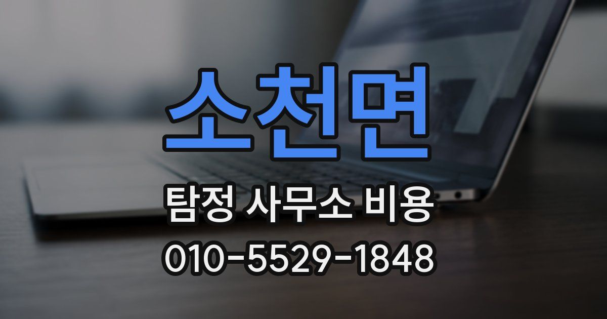 소천면 탐정 사무소 비용
