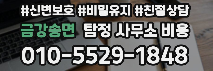 금강송면 탐정 사무소 비용