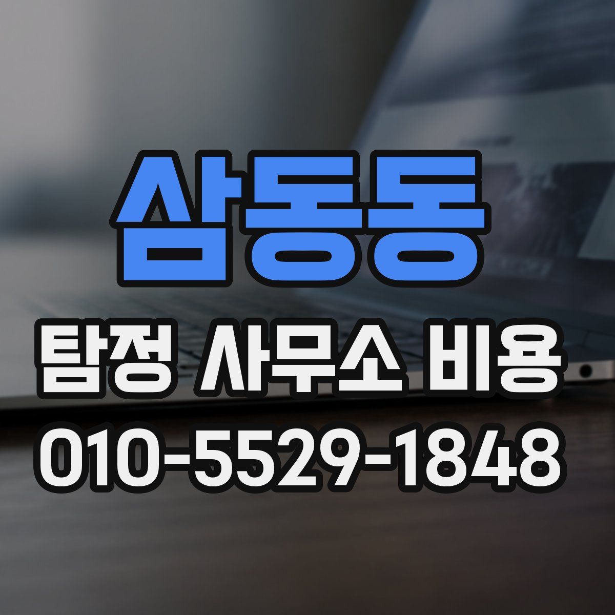 삼동동 탐정 사무소 비용