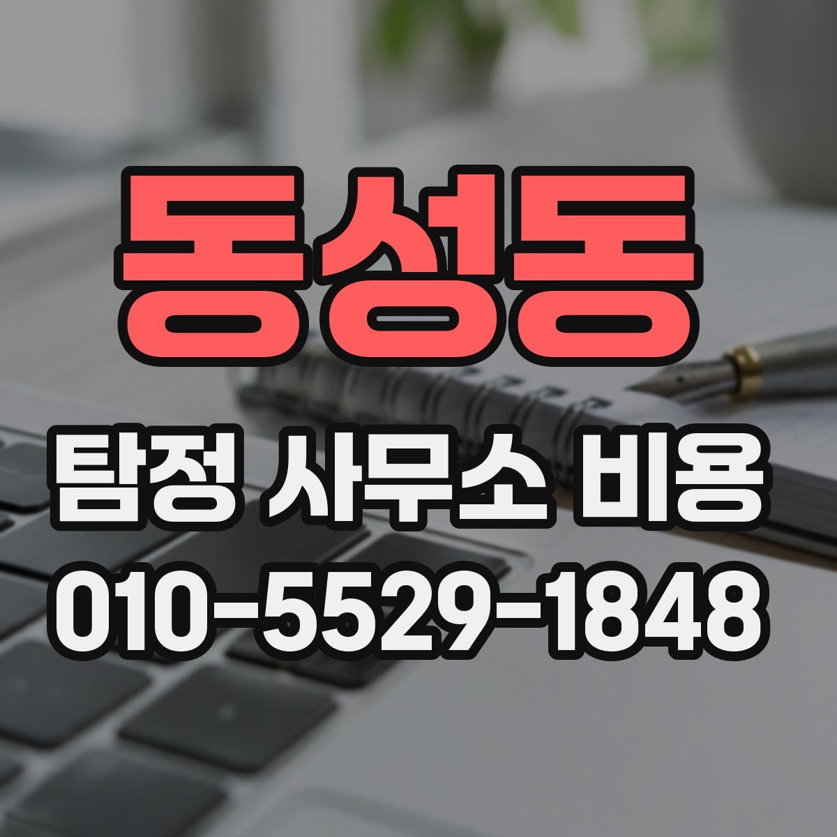동성동 탐정 사무소 비용