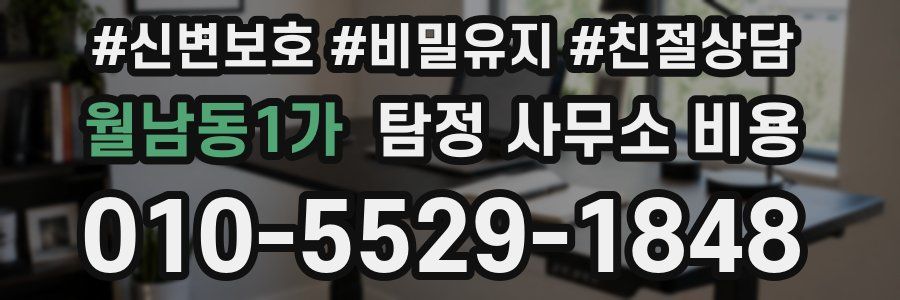 월남동1가 탐정 사무소 비용