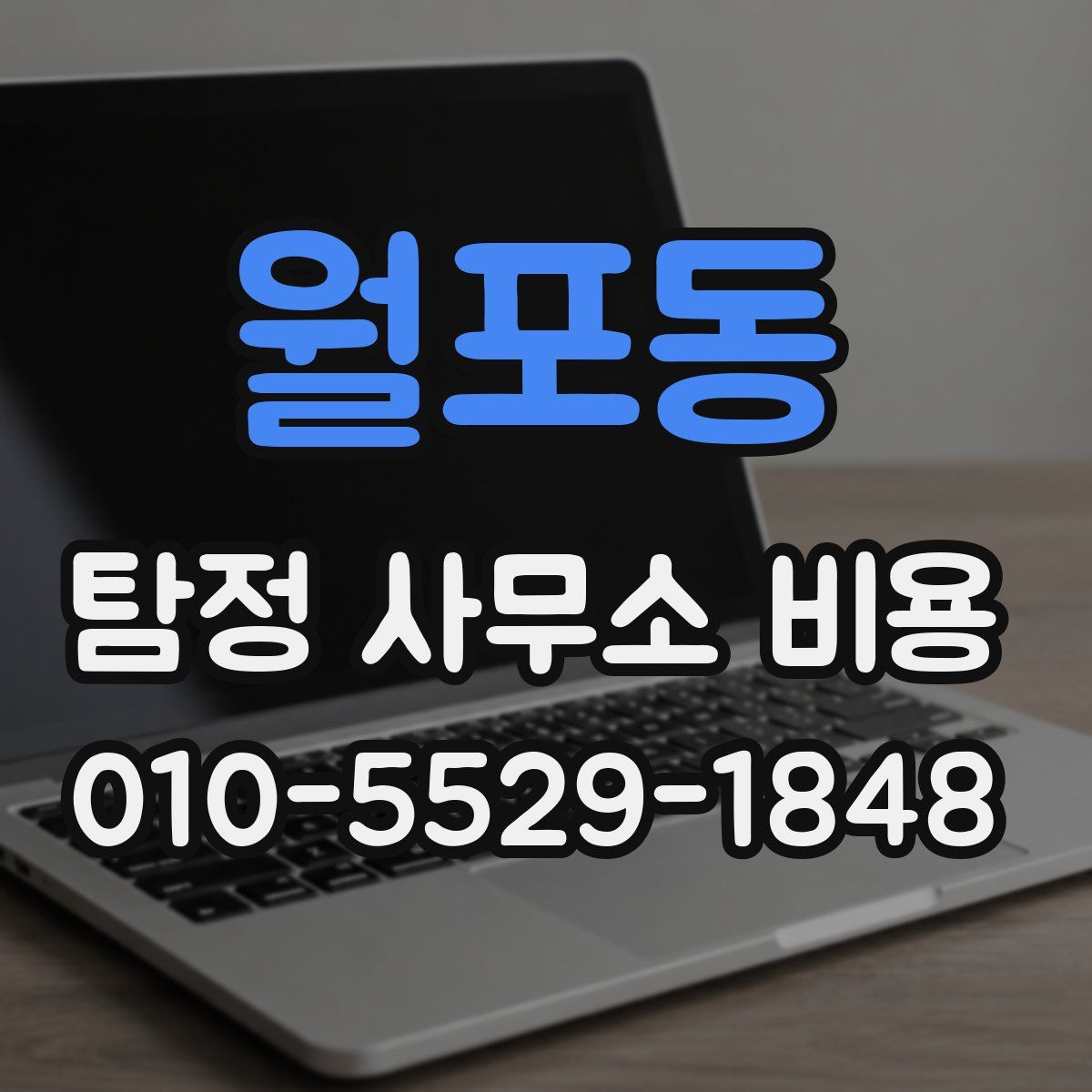 월포동 탐정 사무소 비용