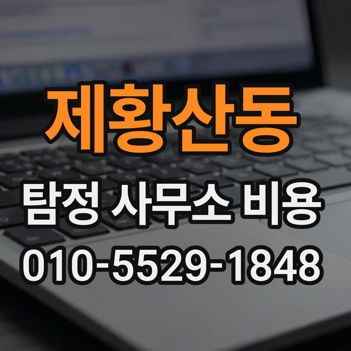제황산동 탐정 사무소 비용