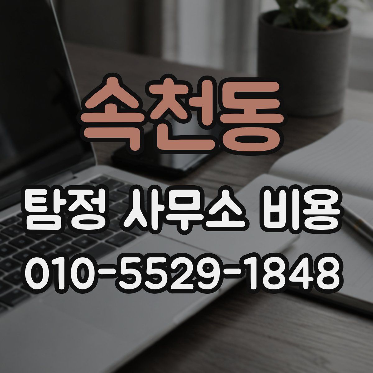 속천동 탐정 사무소 비용