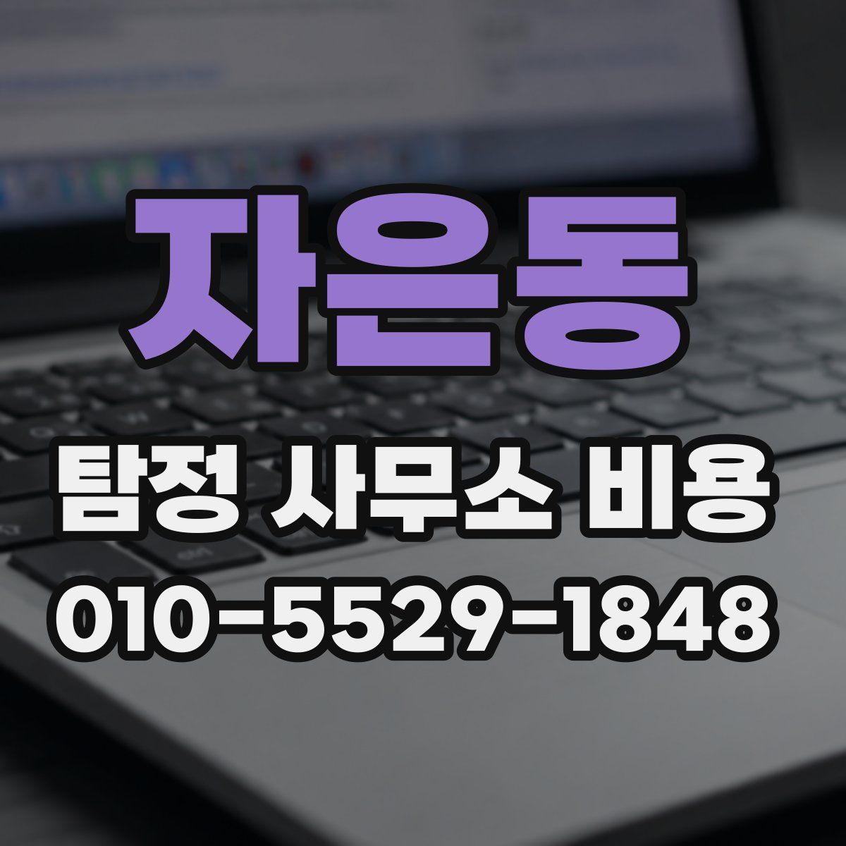 자은동 탐정 사무소 비용