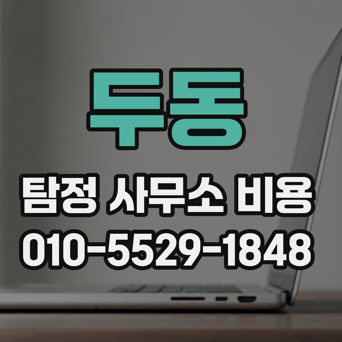 두동 탐정 사무소 비용
