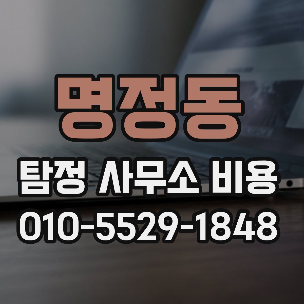 명정동 탐정 사무소 비용