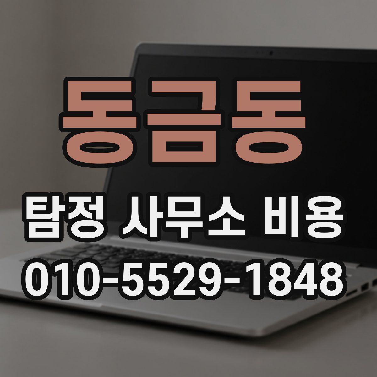 동금동 탐정 사무소 비용