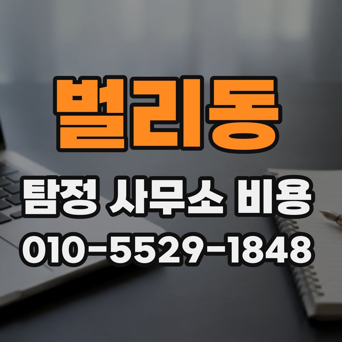 벌리동 탐정 사무소 비용