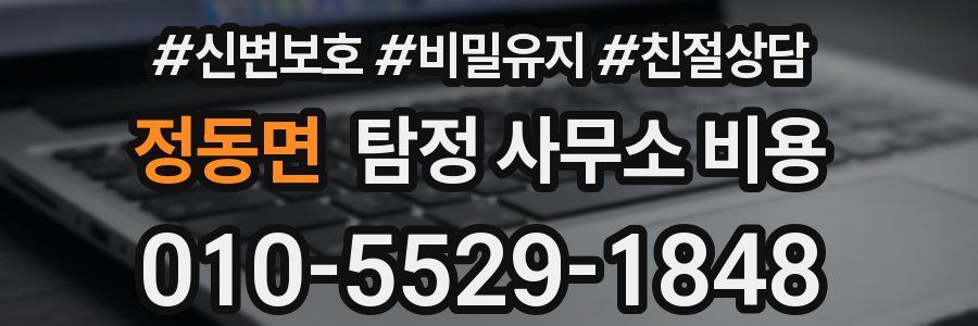 정동면 탐정 사무소 비용