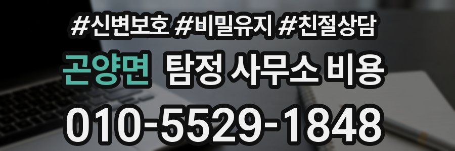 곤양면 탐정 사무소 비용