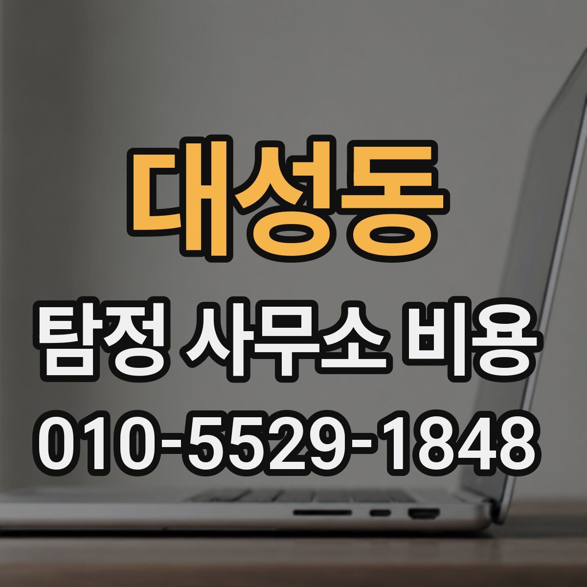 대성동 탐정 사무소 비용