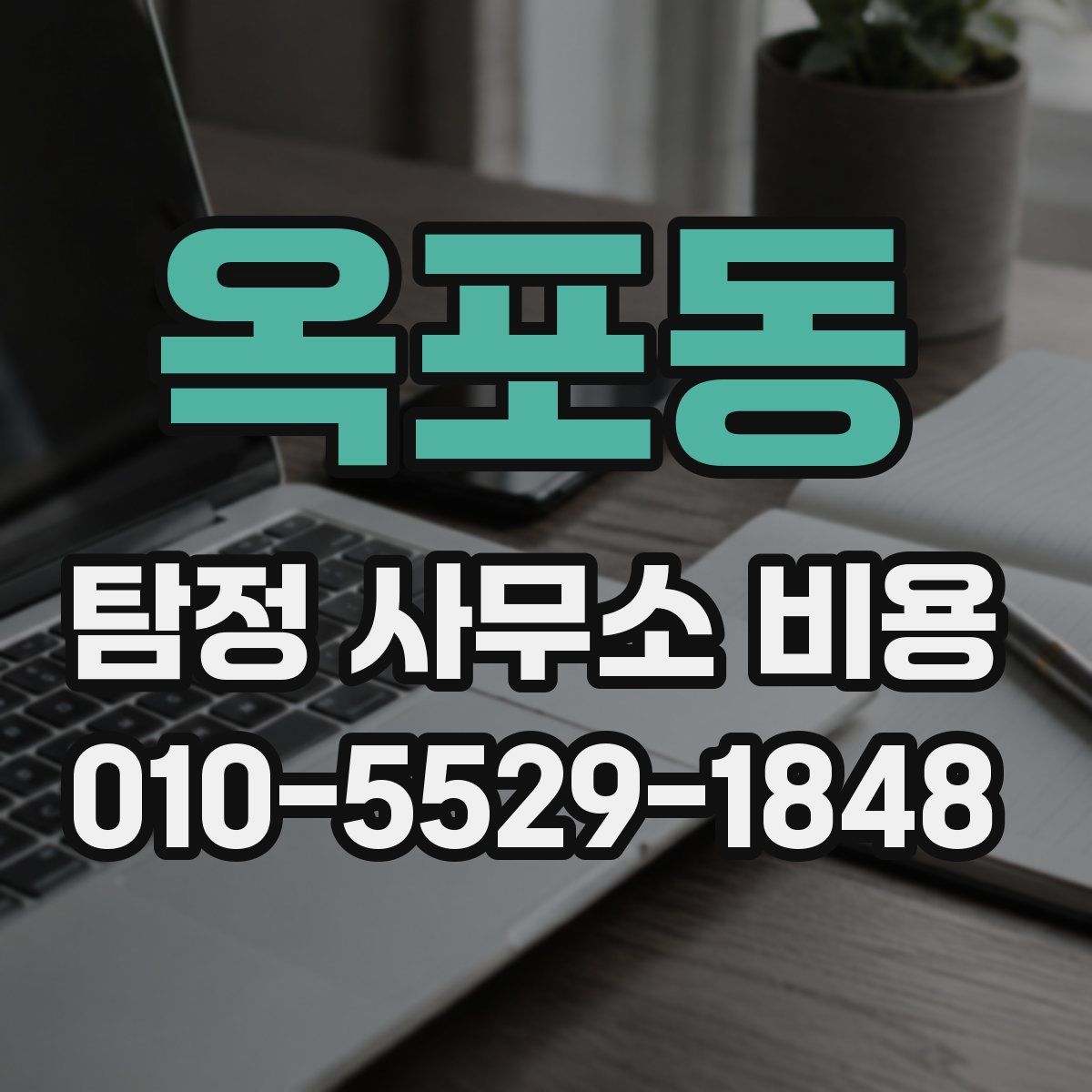 옥포동 탐정 사무소 비용