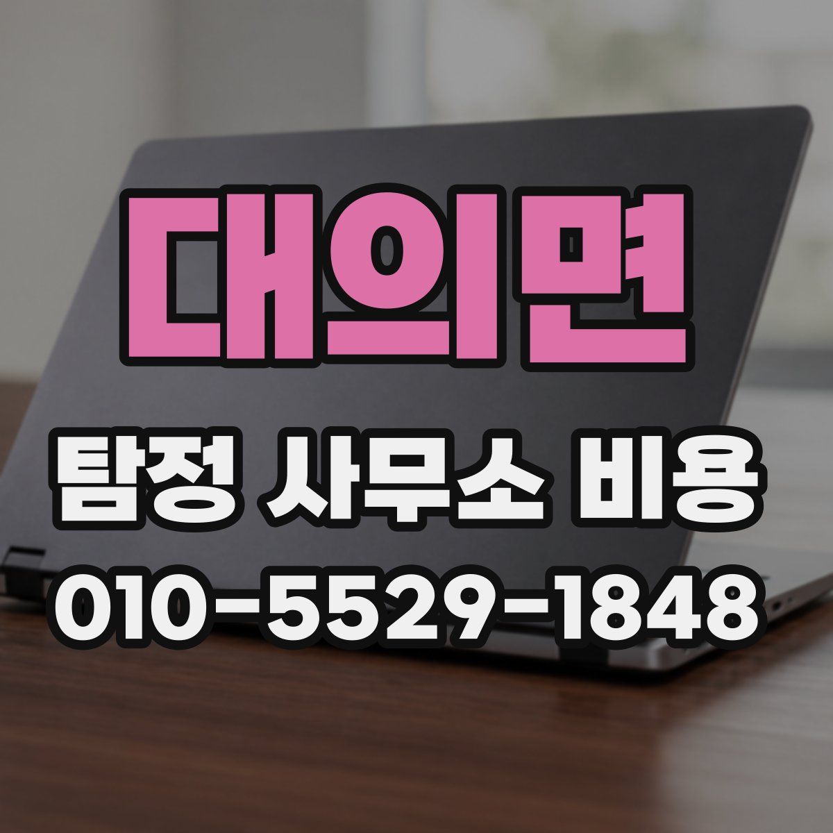 대의면 탐정 사무소 비용