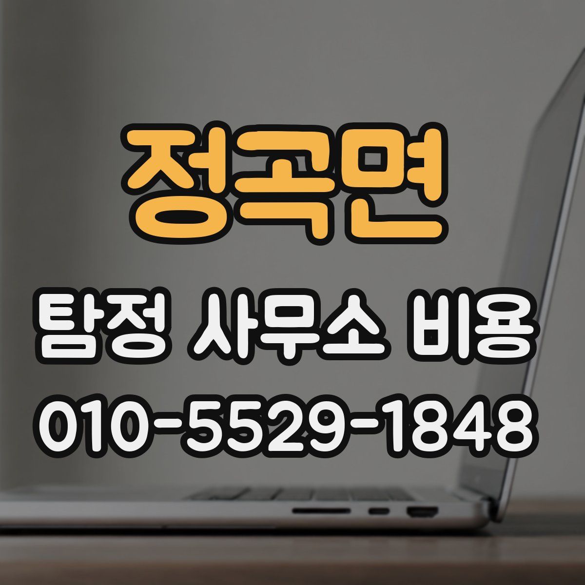 정곡면 탐정 사무소 비용
