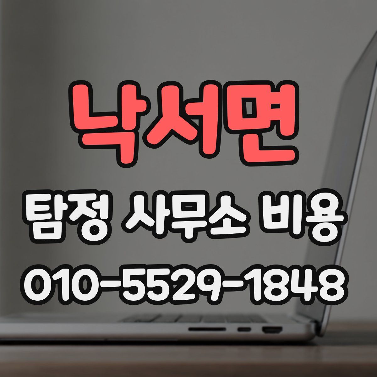 낙서면 탐정 사무소 비용